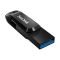 SanDisk  128GB USB 3.1 Type-A + Type-C Ultra Dual Drive Go Black