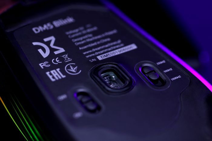 Dream Machines Gaming mouse DM5 Blink USB Black