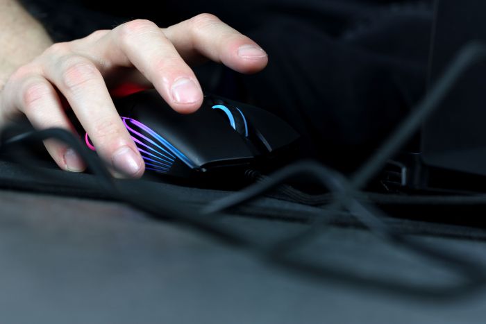 Dream Machines Gaming mouse DM5 Blink USB Black