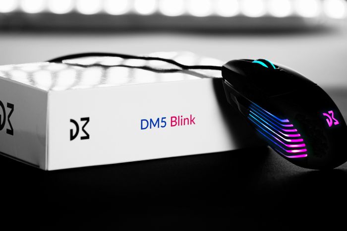 Dream Machines Gaming mouse DM5 Blink USB Black