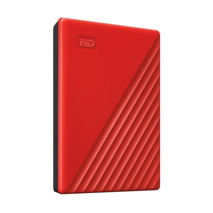 Портативний жорсткий диск WD 4TB USB 3.2 Gen 1 My Passport Червоний