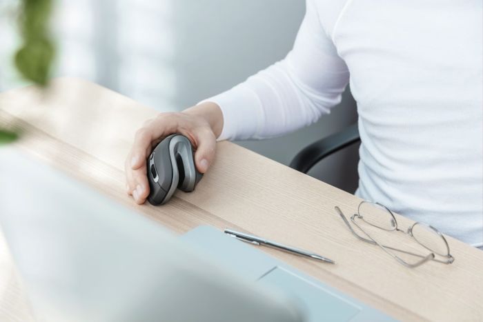 Mouse Trust Verro Ergonomic, WL, Чорний