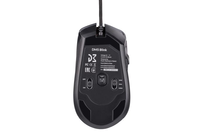 Dream Machines Gaming mouse DM5 Blink USB Black
