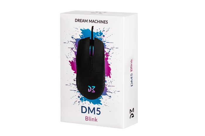 Dream Machines Gaming mouse DM5 Blink USB Black