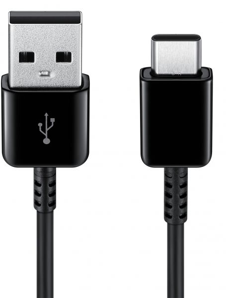 Кабель USB-A > USB-С заряджання/синхронізації Samsung 1.5м, Type-C, чорний