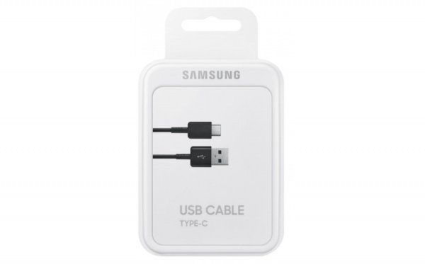 Кабель USB-A > USB-С заряджання/синхронізації Samsung 1.5м, Type-C, чорний
