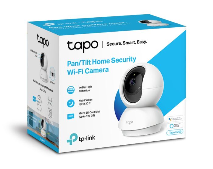 TP-LINK IP-camera Tapo C200 FHD N300 microSD motion detection