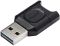 Кардридер Kingston USB 3.2 Type-A > microSD UHS-II Чёрный