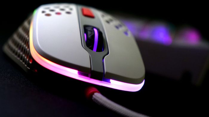 Mouse Xtrfy M4, USB-A, RGB, Retro