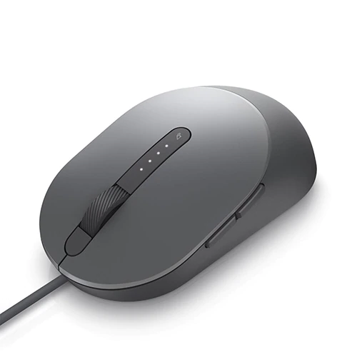 Dell Laser Wired Mouse - MS3220 - Titan Gray