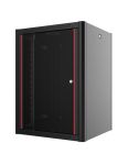 Шафа MIRSAN 19", 20U, WTN, 600x450 мм, максимально 100 кг, чорна