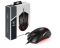 MSI Gaming Mouse Clutch GM08, Red, USB-A, black