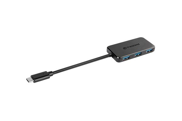 Хаб Transcend USB 3.1 Type-C > 4xUSB 3.1 Type-A пасивный