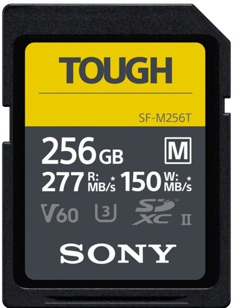 Sony 256GB SDXC C10 UHS-II U3 V60 R277/W150MB/s Tough