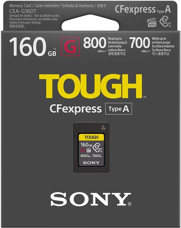 Карта пам'яті Sony CFexpress Type A  160GB R800/W700MB/s Tough