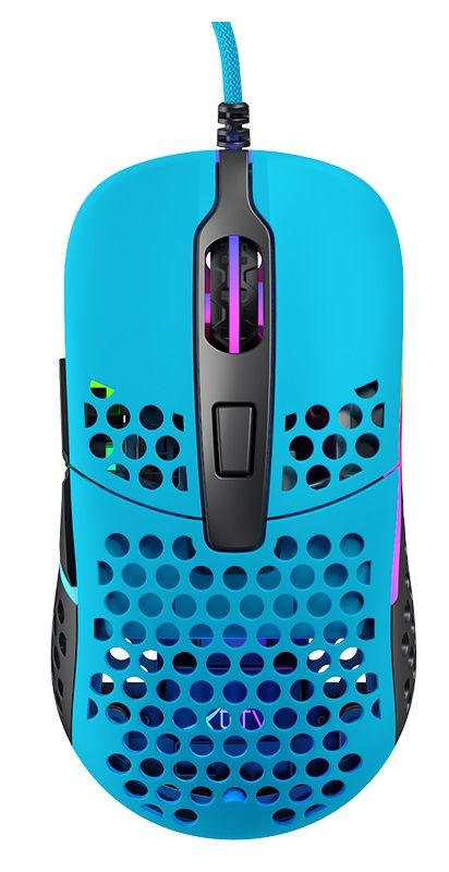Mouse Xtrfy M42, USB-A, RGB, Miami Blue