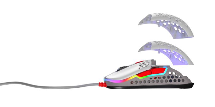 Mouse Xtrfy M42, USB-A, RGB,  Retro