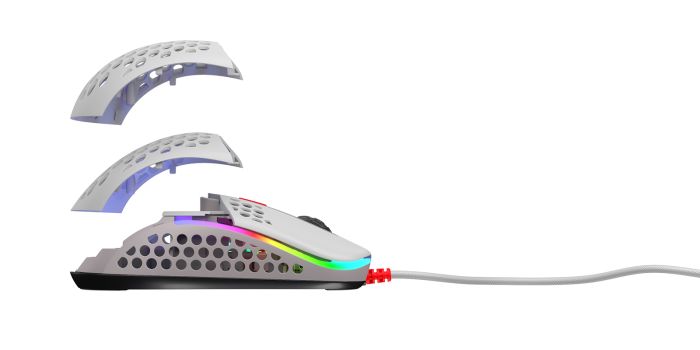 Mouse Xtrfy M42, USB-A, RGB,  Retro