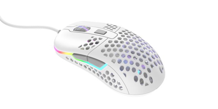 Mouse Xtrfy M42, USB-A, RGB,  Білий