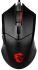 MSI Gaming Mouse Clutch GM08, Red, USB-A, black