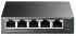 Комутатор TP-LINK  5xGE (4xPoE) 65Вт, WebSmart TP-Link TL-SG105PE