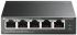 Коммутатор TP-LINK  5xGE (4xPoE), 40Вт, Неуправляемый TP-Link TL-SG1005LP