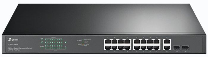 TP-LINK Switch  16xGE (16xPoE), 2xSFP, 120W, Unmanageable TP-Link TL-SG1218MP