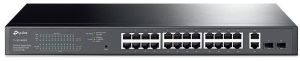 Комутатор TP-LINK  24xGE (24xPoE) 2xSFP, 250Вт, WebSmart TP-Link TL-SG1428PE