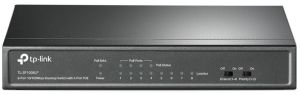 Комутатор TP-LINK , 8x1FE (4xPoE), 41Вт, Некерований TP-Link TL-SF1008LP