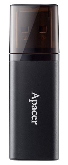 Накопичувач Apacer  64GB USB 3.2 Type-A AH25B Чорний