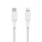 Belkin сable USB-С > Lightning charge/data, 1m, Type-C, BRAIDED, white