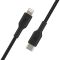 Belkin сable USB-С > Lightning charge/data, 1m, Type-C, BRAIDED, black