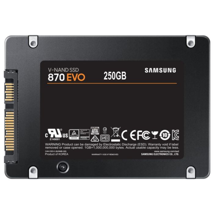 SSD Samsung  2.5" 250GB SATA 870 EVO