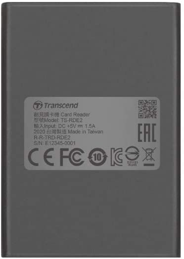 Кардрідер Transcend USB 3.2 Type-C > CFexpress Type B Сірий