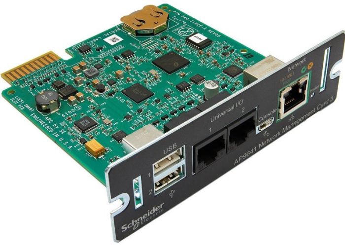APC UPS Network Management Card 3 with Environmental Monitoring