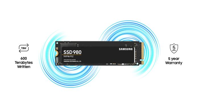 SSD Samsung M.2  250GB PCIe 3.0 980