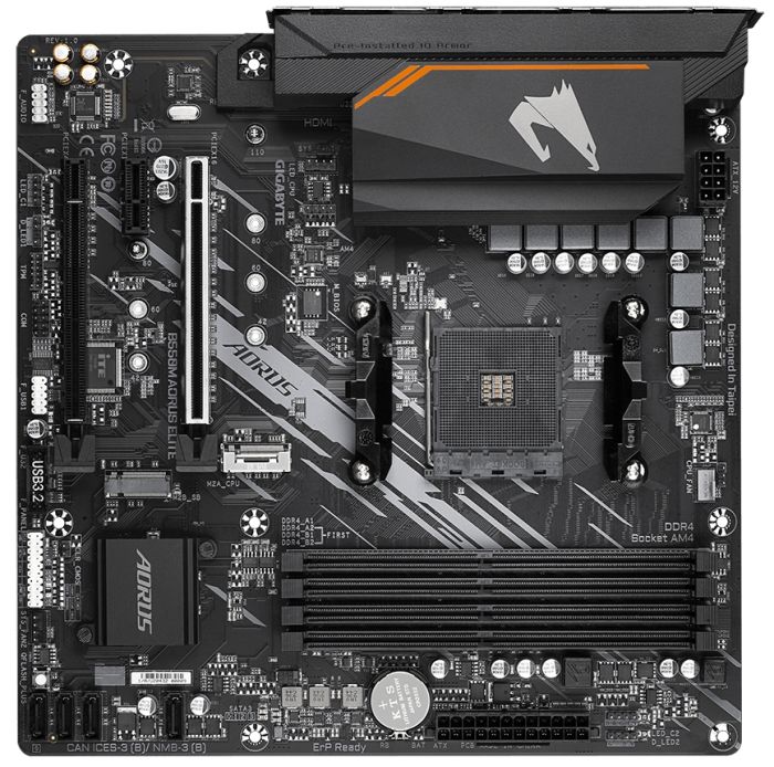 Материнская плата GIGABYTE B550M AORUS ELITE