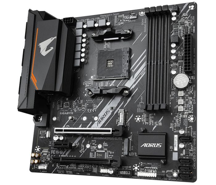 Материнская плата GIGABYTE B550M AORUS ELITE