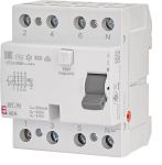 Реле диференційне ETI, (ПЗВ) 4р EFI-P4 40/0,3 тип AC (10kA)