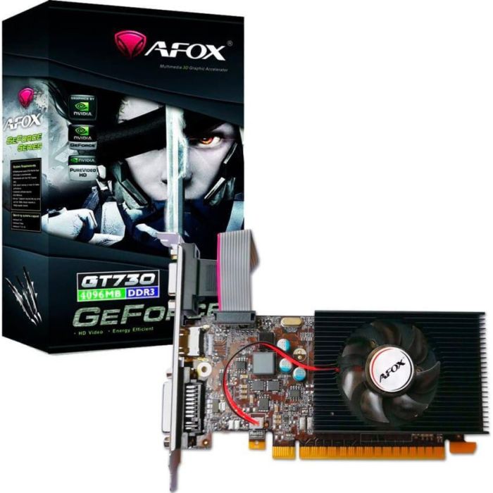 AFOX Graphic Card GeForce GT 730 4GB GDDR3
