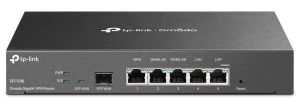 Мультисервісний Маршрутизатор TP-LINK  2xGE LAN, 1xGE WAN, 2xGE LAN, 1xSFP TP-Link ER7206