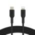 Belkin сable USB-С > Lightning charge/data, 2m, Type-C, BRAIDED, black