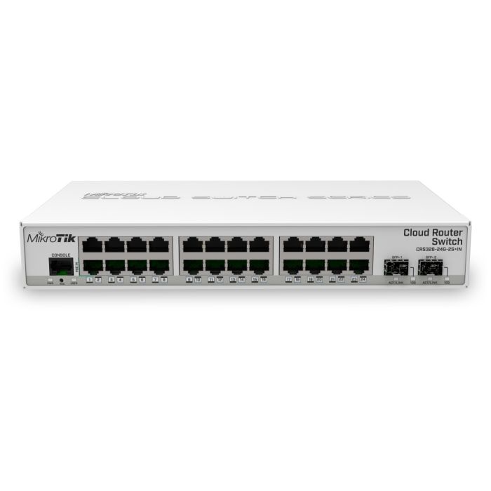Коммутатор MikroTik Cloud Router Switch MikroTiK CRS326-24G-2S+IN