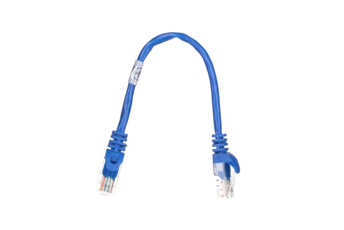 Патч-корд 2E САТ 5e, UTP, 0.20м, 26AWG, RJ45, 7/0.16, CCA, PVC, синій