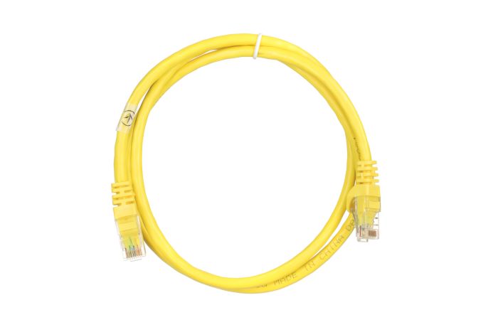 Патч-корд 2E САТ 6, UTP, 1м, 26AWG, RJ45, 7/0.16, Cu, PVC, желтый