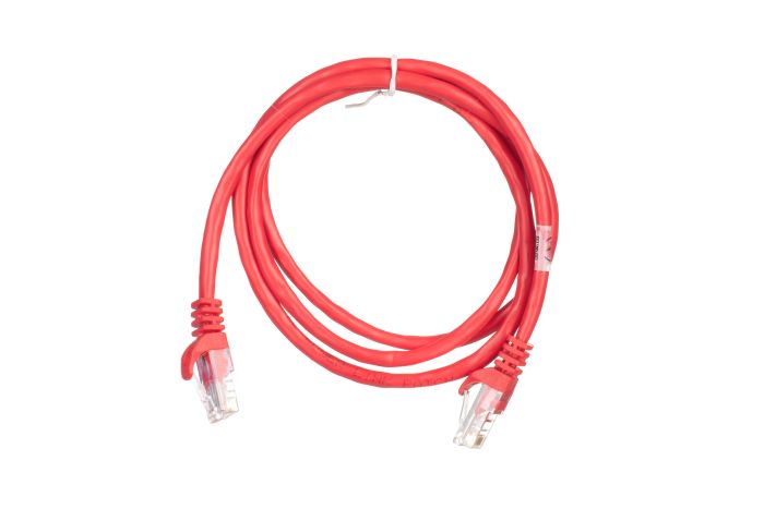 Патч-корд 2E САТ 5e, UTP, 1.20м, 26AWG, RJ45, 7/0.16, CCA, PVC, червоний