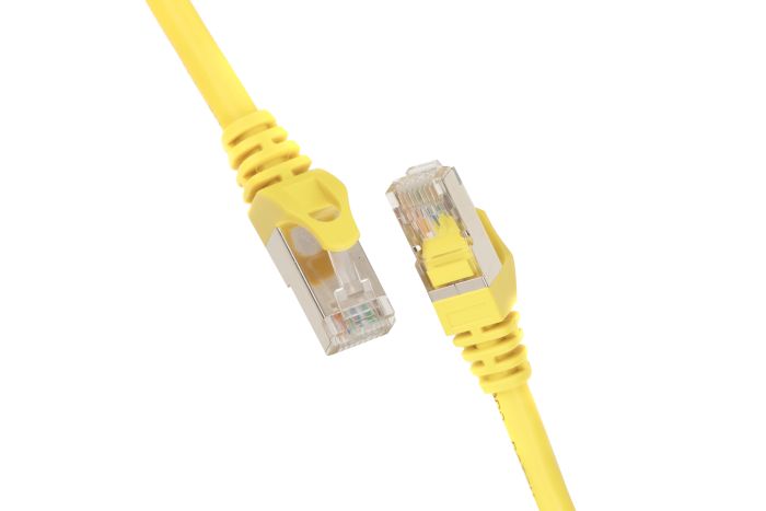 Патч-корд 2E САТ 5e, UTP, 1.50м, 26AWG, RJ45, 7/0.16, CCA, PVC, жовтий