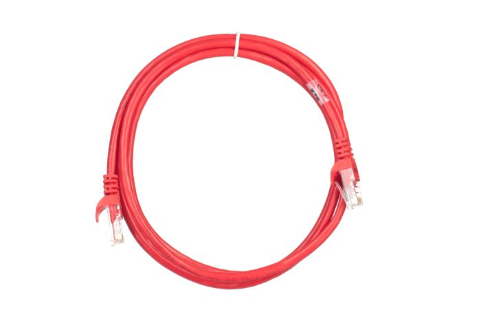 Patch Cable 2E Cat 5e,UTP,RJ45, 26AWG ,7/0.16 Cu, 1.50 m, PVC,Red