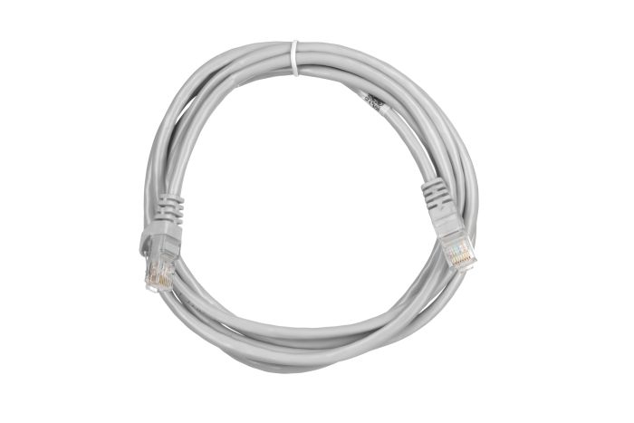 Patch Cable 2E Cat 5e,UTP,RJ45, 26AWG ,7/0.16 Cu, 2.20 m, PVC,Grey