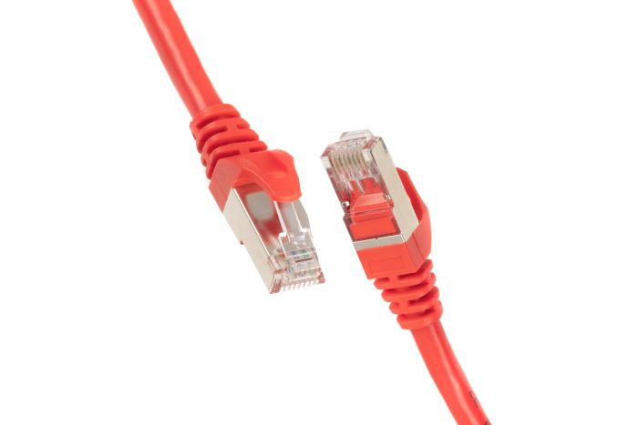 Патч-корд 2E САТ 6, S-FTP, 1.50м, 26AWG, RJ45, 7/0.16, Cu, PVC, червоний